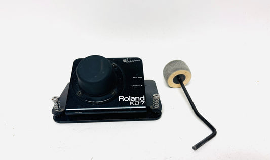 Roland KD-7 Kick Drum Bass Trigger w Beater