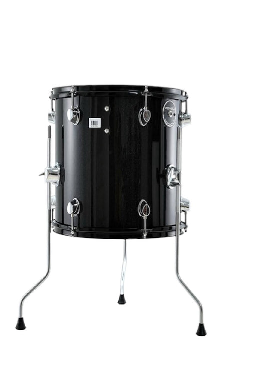 Lemon 12” x 12” BLACK SPARKLE Mesh Floor Tom for Roland Alesis Strike Kit