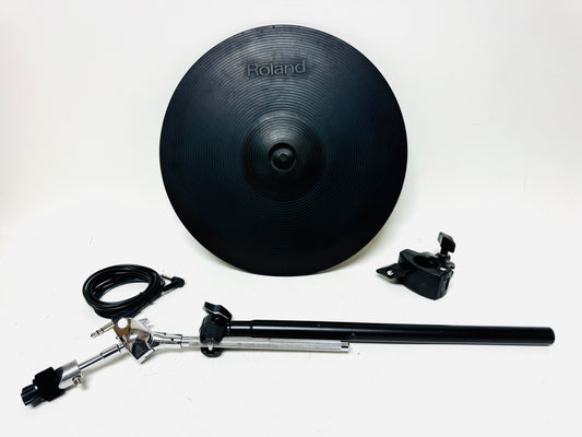 Roland CY-15R Black Ride Cymbal with Arm Clamp Cable CY15 CY-15