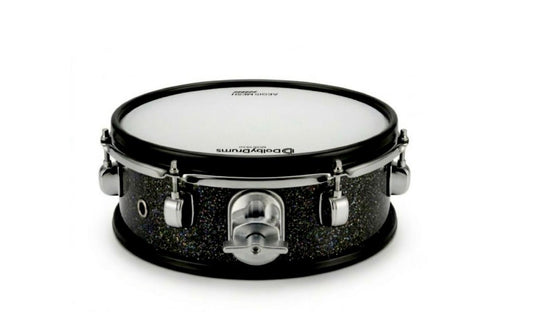 Dolby 10” Dual Core Black Sparkle Electronic TOM 6 Trigger for Roland Alesis Drum