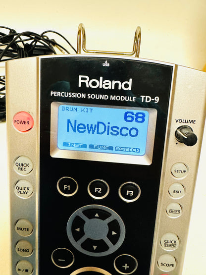 Roland TD-9 V2 Module Brain Cables TD9