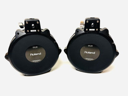 Pair of Roland PDX-100 10” Mesh Snare Tom Pad PDX100