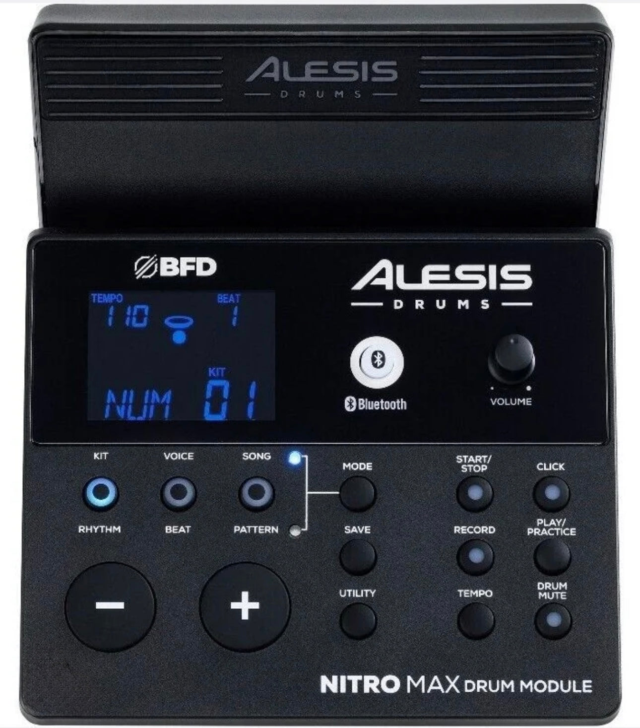 Alesis Nitro MAX Drum Module BFD Brain with Cables OPEN BOX