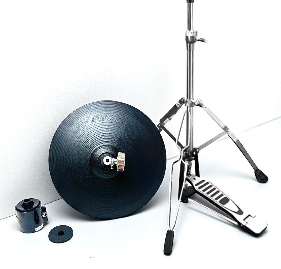 Roland VH-10 hi Hat Cymbal with stand and Control Sensor VH10
