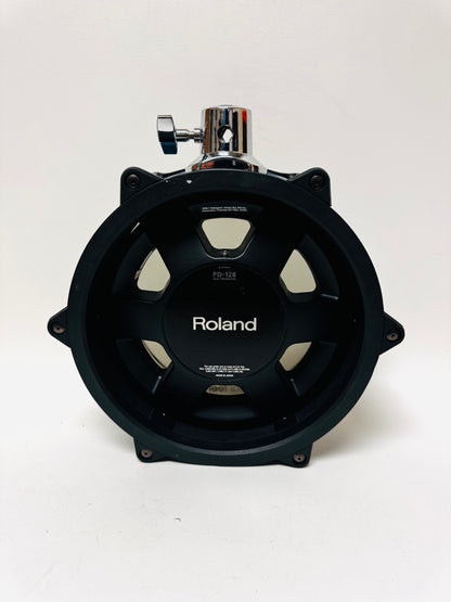 Roland PD-128 Blue 12” Mesh Snare or Tom Drum Pad w Clamp PD128