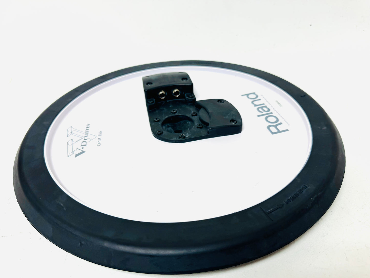 Roland CY-13R Ride White Back with Boom Arm