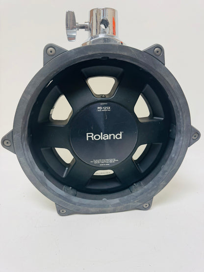 Roland PD-125x 12” Brushed Silver Mesh Tom Pad