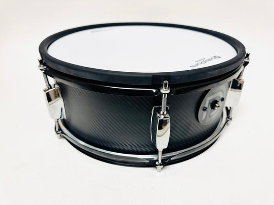 Lemon 13x5 Carbon Black SNARE Drum w Upgrades for Roland Alesis Strike Strata Kit