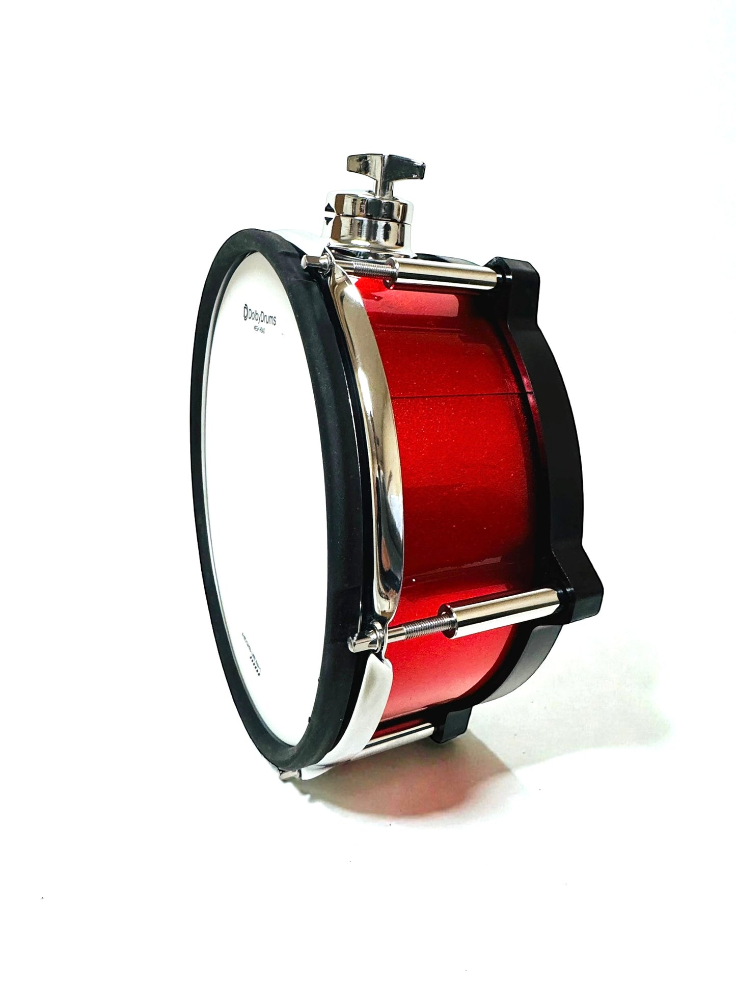 10” Electronic Red RACK TOM w 6 Triggers for Roland Alesis Drum