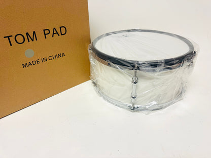 HXM 12” X 6” White Rack Tom Drum for Roland Alesis Lemon Kit