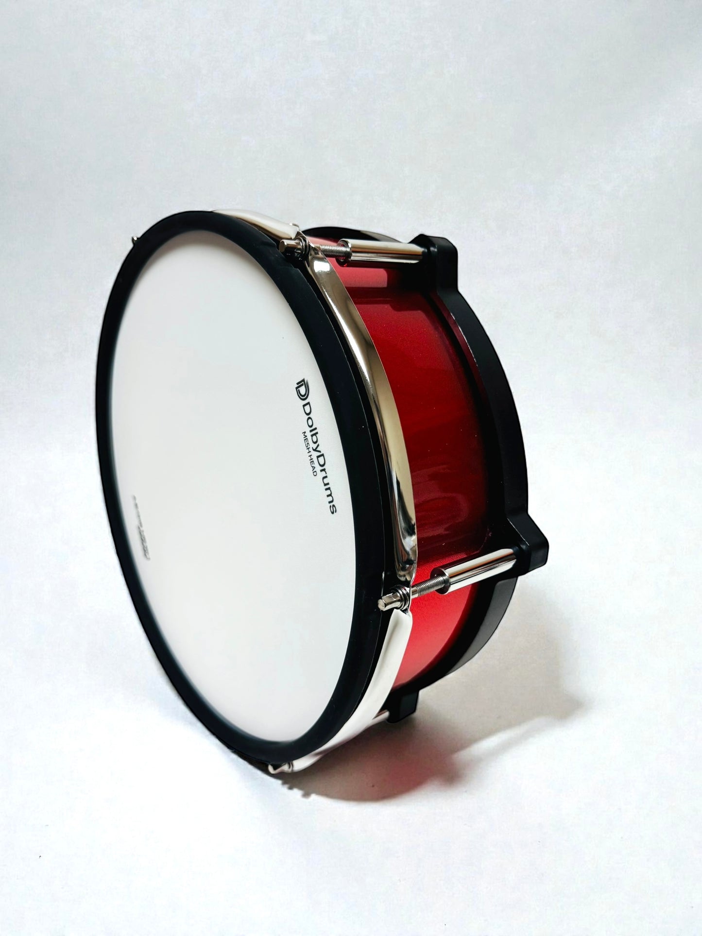 12” Electronic Red Sparkle SNARE w 6 Triggers for Roland Alesis Drum