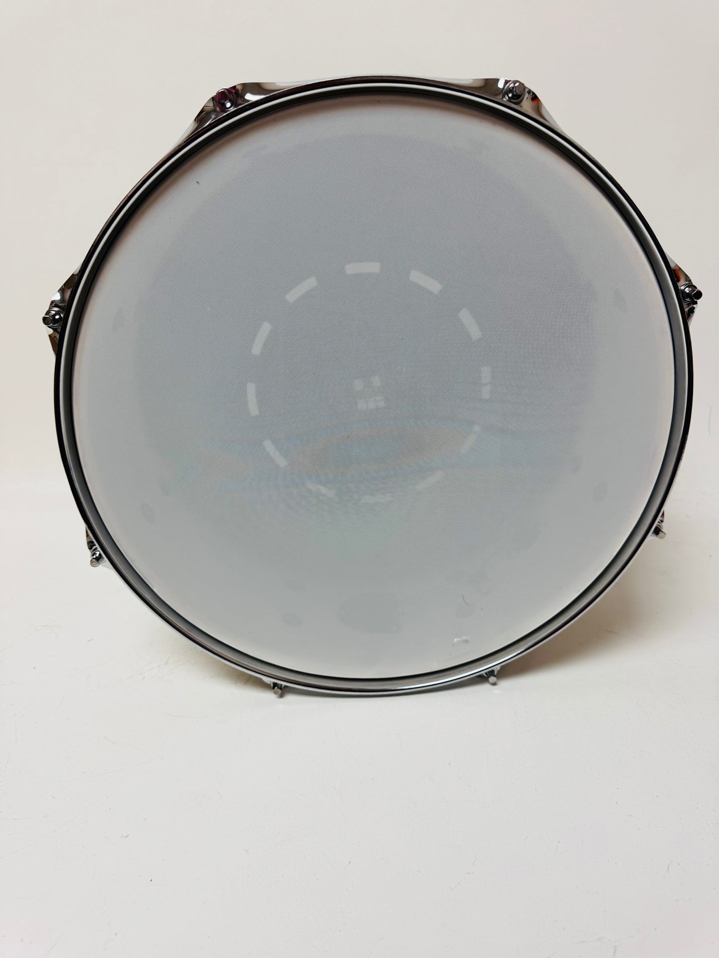 Used Lemon 14 x 5.5” WHITE Mesh Snare for Roland or Alesis Strike