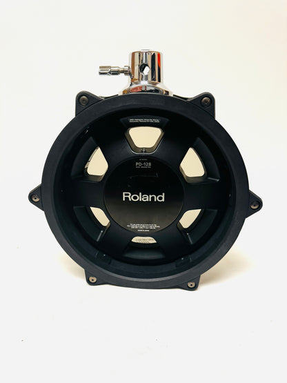 Roland PD-128-BC 12” Black Chrome Mesh Tom Pad PD128