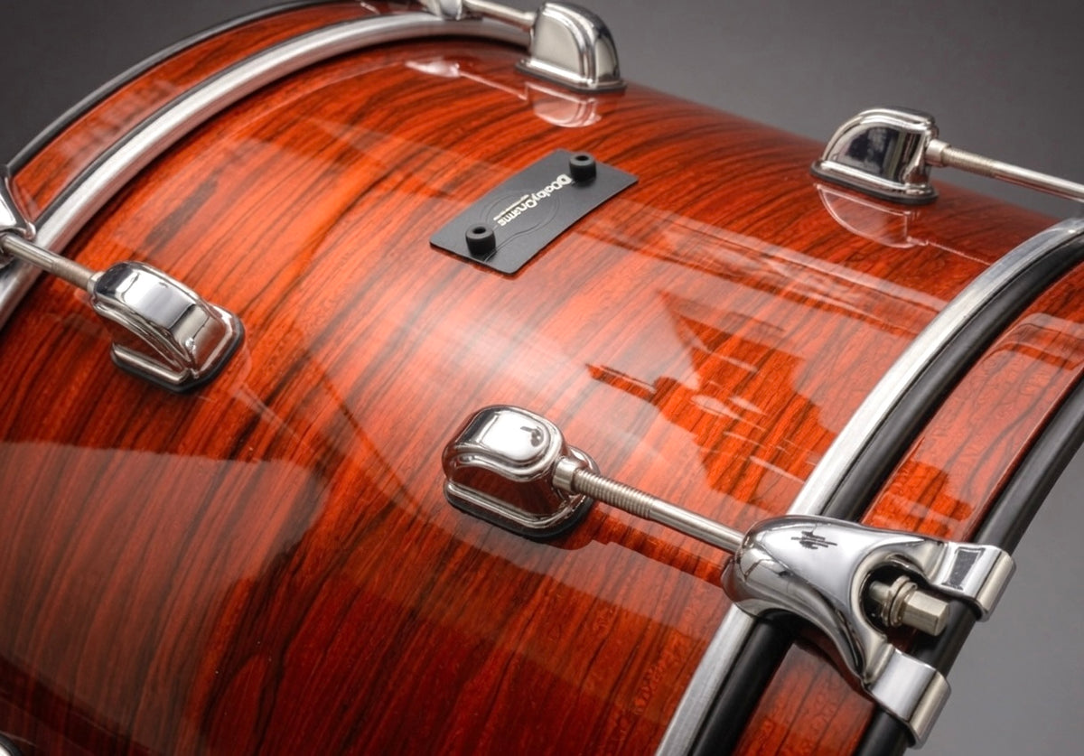Dolby E Drum Shell Pack RED WOOD Kick Snare Tom for Roland Alesis Lemon