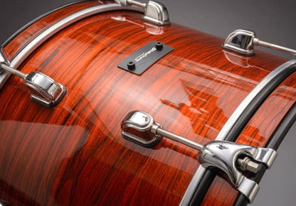Dolby E Drum Shell Pack RED WOOD Kick Snare Tom for Roland Alesis Lemon