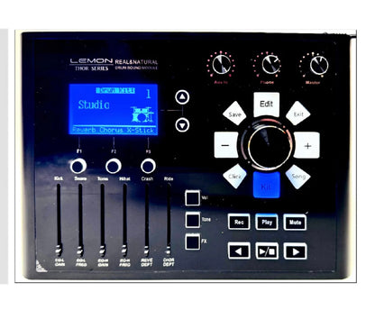 Lemon T950 PRO Dark Wood Electronic Drum Set T-950 NO Module
