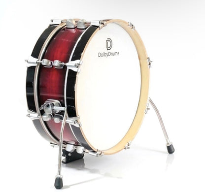 Dolby Dual Core Hybrid Shell Pack Red Fade Electronic Drum for Roland Alesis