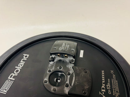 Roland CY-13R Cymbal Black Back with Ball Boom Arm CY13 CY-13