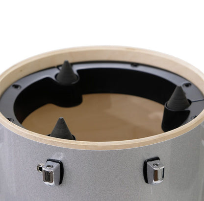 EFNOTE 5 BUNDLE Acoustic Designed Electronic Drum Kit White Sparkle