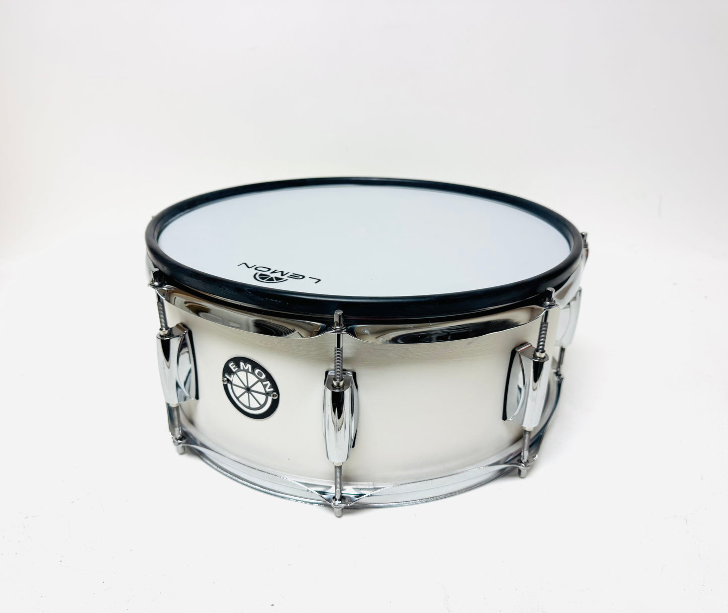 Used Lemon 14 x 5.5” WHITE Mesh Snare for Roland or Alesis Strike