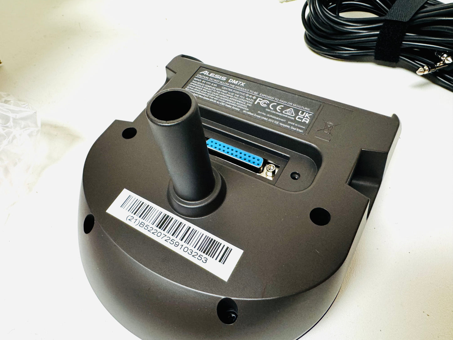 Alesis Surge Drum Module DM7X Brain with Cables and Mount Plate