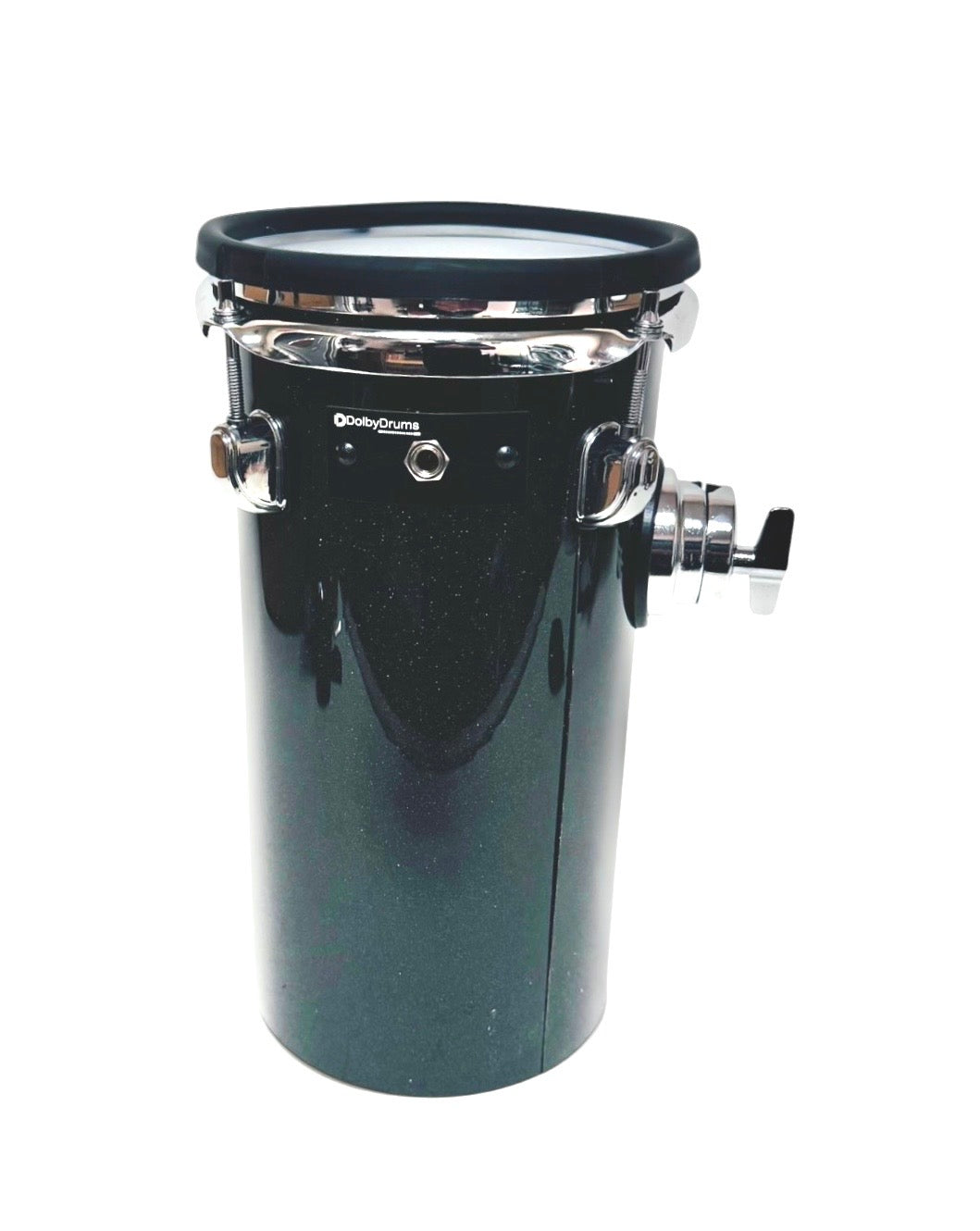 6” x 12” Black Electronic Octoban Dual Zone B-STOCK for Roland Alesis Drum