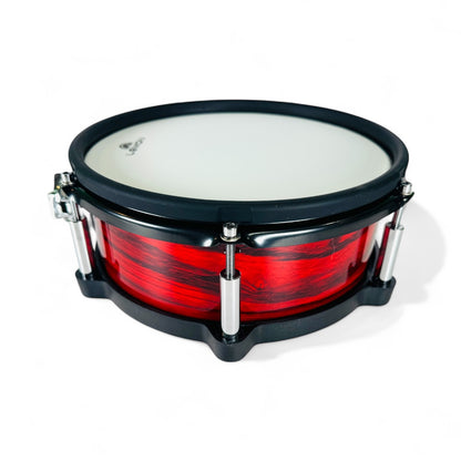Lemon 10” x 4” RED FLAME Mesh Tom w Clamp for Roland Alesis Strike Kit