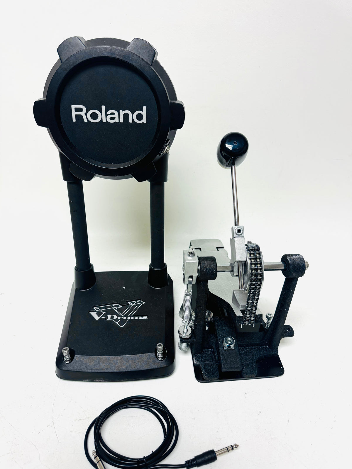 Used Roland KD-9 Drum Tower with NEW kick pedal