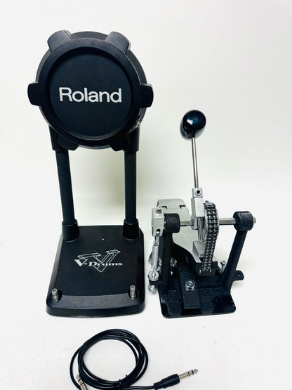 Used Roland KD-9 Drum Tower with NEW kick pedal