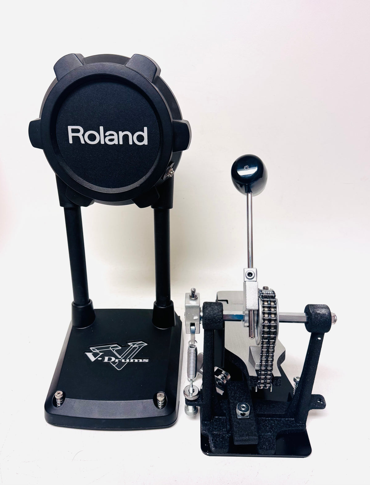 Used Roland KD-9 Drum Tower with NEW kick pedal