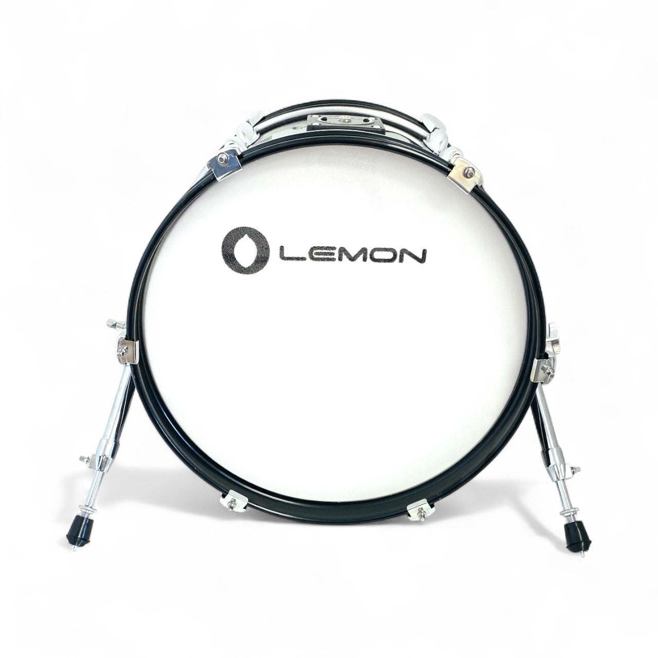 Lemon 16” Black Sparkle Bass Kick Drum for Roland and Alesis Kit