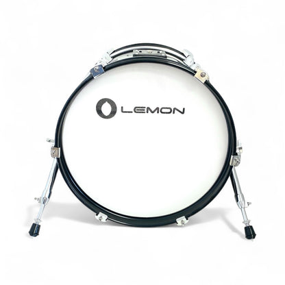 Lemon 16” Black Sparkle Bass Kick Drum for Roland and Alesis Kit