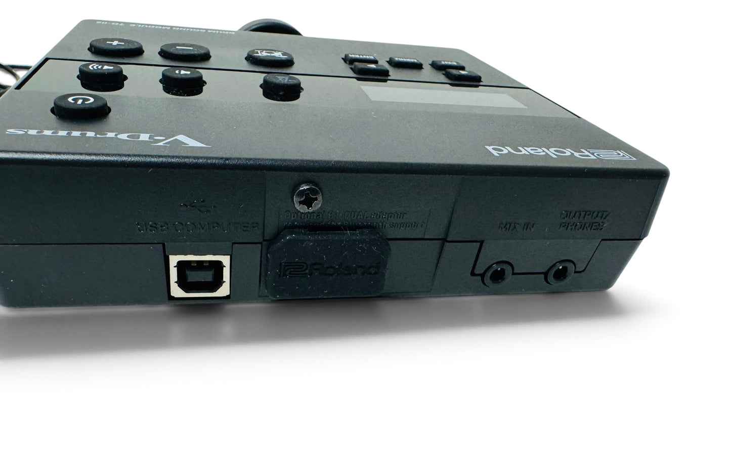 Roland TD-02 KV V-Drums Module Brain Cables Power TD2
