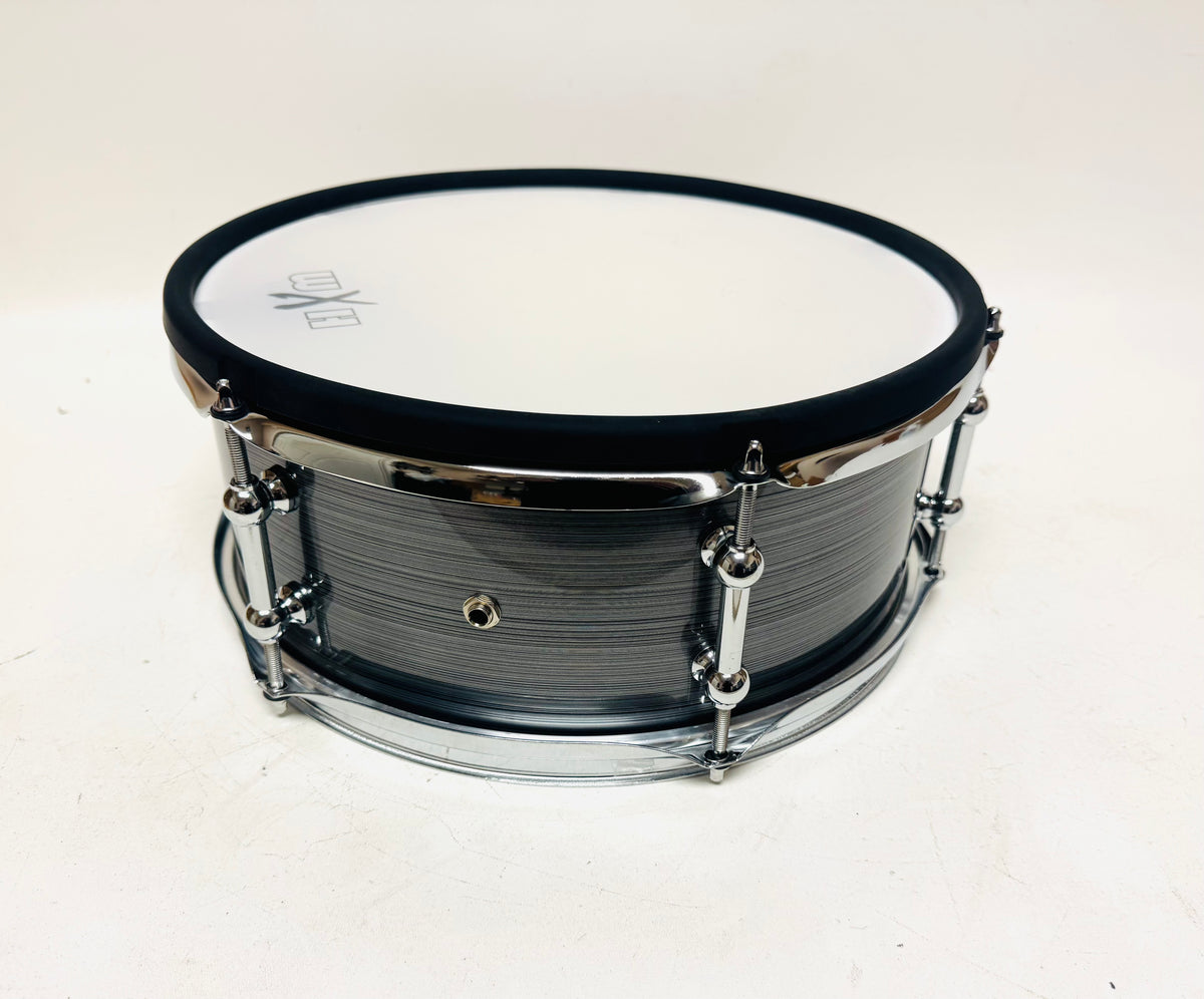 HXM 13 X 5” Brushed Silver Snare Drum for Roland Some Alesis Lemon Kit