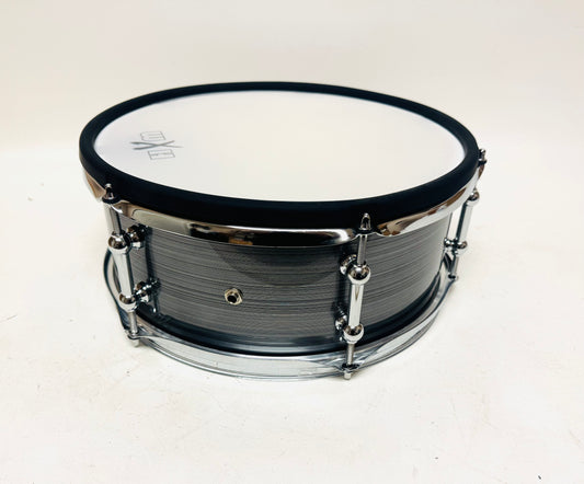 HXM 13 X 5” Brushed Silver Snare Drum for Roland Some Alesis Lemon Kit