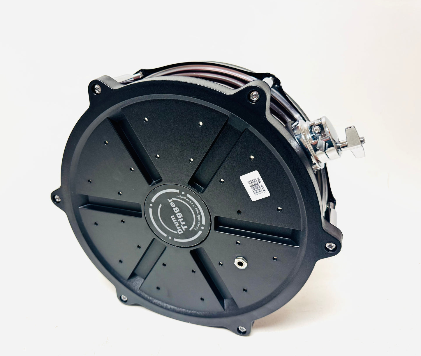 Set of 3 Lemon 12” x 4” WINE RED Mesh Tom Snare w Clamp  for Roland