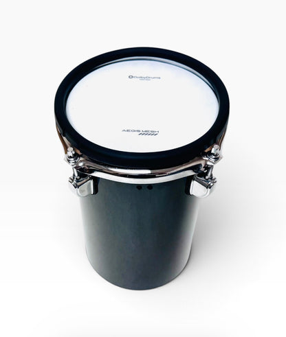 6” x 10” Black Electronic Octoban Dual Zone B-STOCK for Roland Alesis Drum