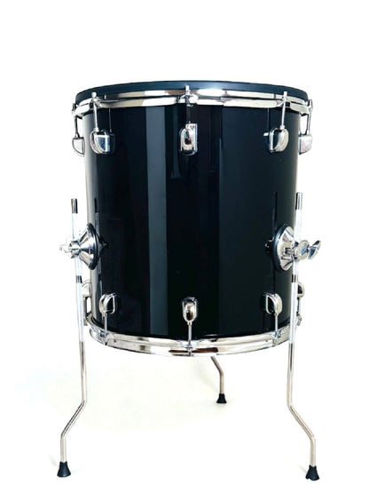 14 x 14” Floor Tom Electronic Full Shell Black for Roland Alesis