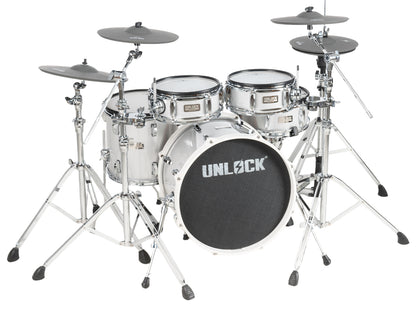 UNLOCK L1 Mini E Drum Kit Silver Edition