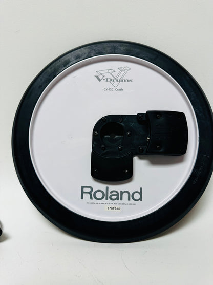 Roland CY-12C 12" Made in Japan Crash Cymbal with Arm and Clamp CY12