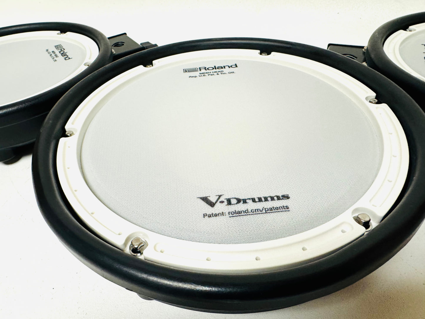Set of Roland (1) PDX-8 & (2) PDX-6A Trigger Mesh Head V-Drums Pad Set Lot