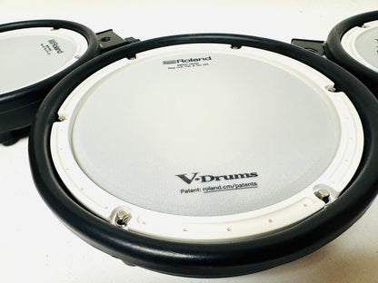 Set of Roland (1) PDX-8 & (2) PDX-6A Trigger Mesh Head V-Drums Pad Set Lot