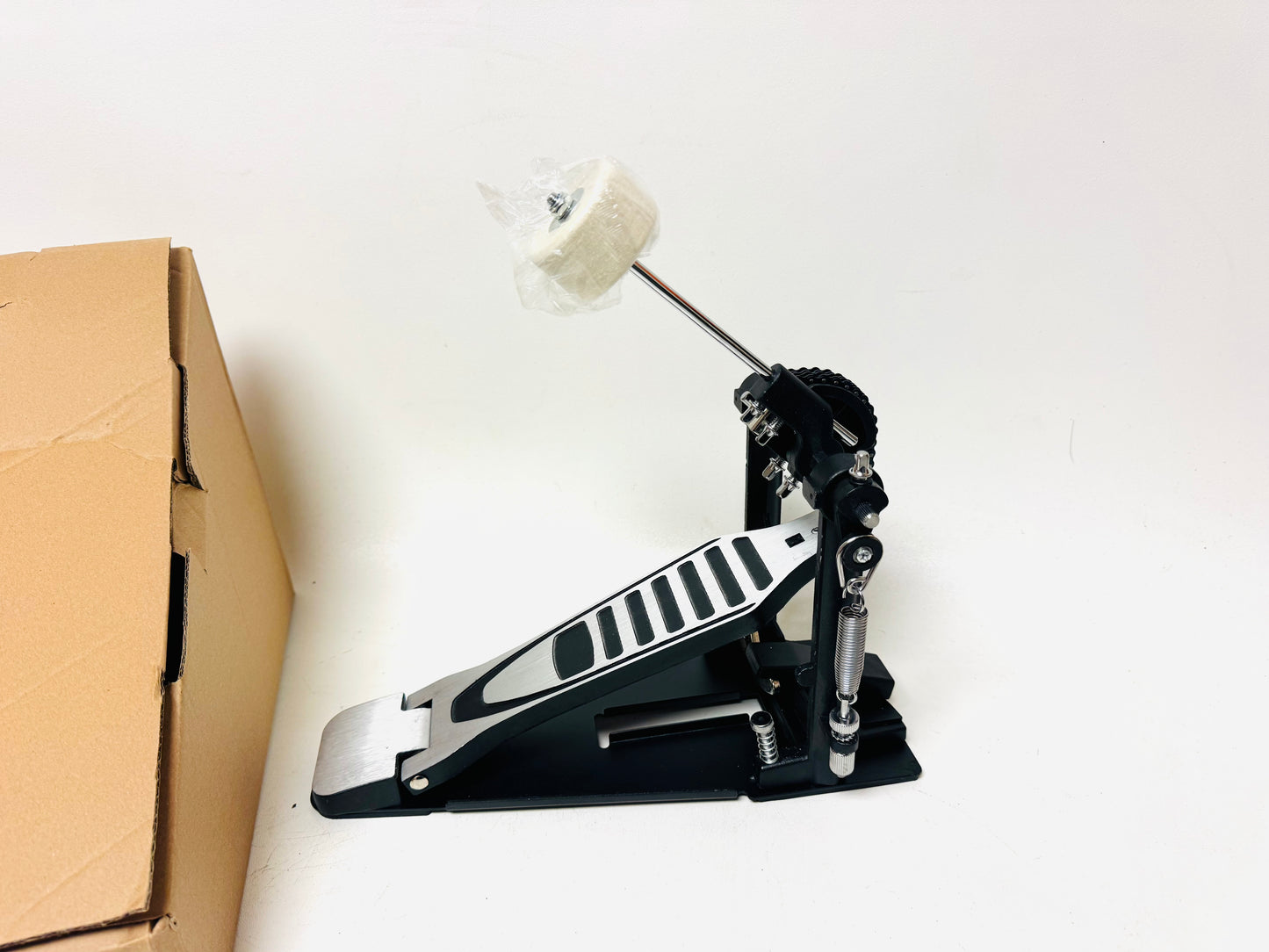 HXM Single Kick Drum Pedal Dual Chain for acoustic or electric