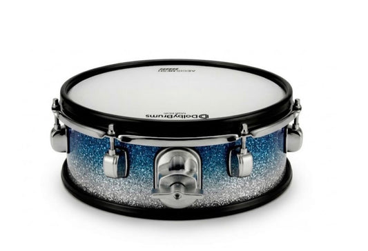 Dolby 10” Dual Core Blue Sparkle Electronic TOM 6 Trigger for Roland Alesis Drum