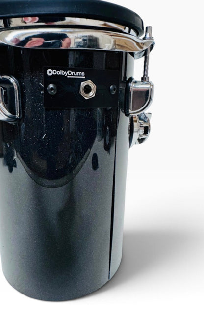 6” x 10” Black Electronic Octoban Dual Zone B-STOCK for Roland Alesis Drum