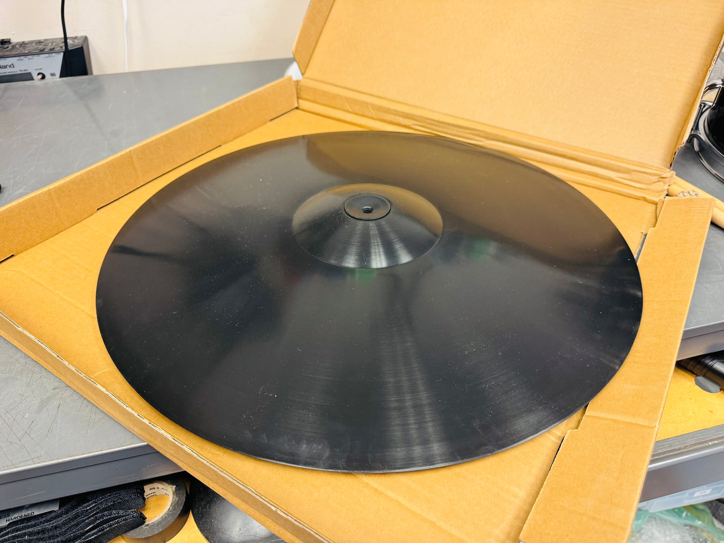 Phantom 20” 2 Zone Metallic Look CRASH Cymbal  for Roland Alesis Kit