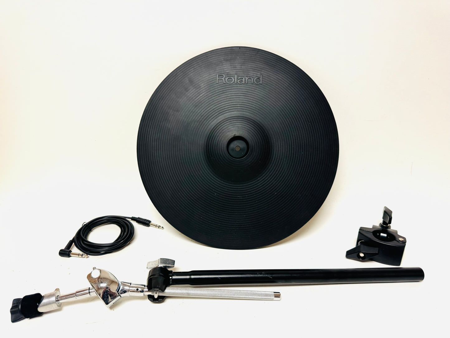 Roland CY-15R Black Ride Cymbal with Arm Clamp Cable CY15 CY-15