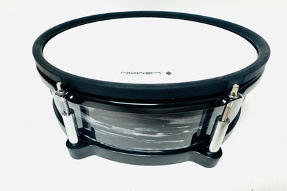 Lemon 12” x 4” SNARE Drum Black Oyster w Mesh Head for Roland Alesis Strike