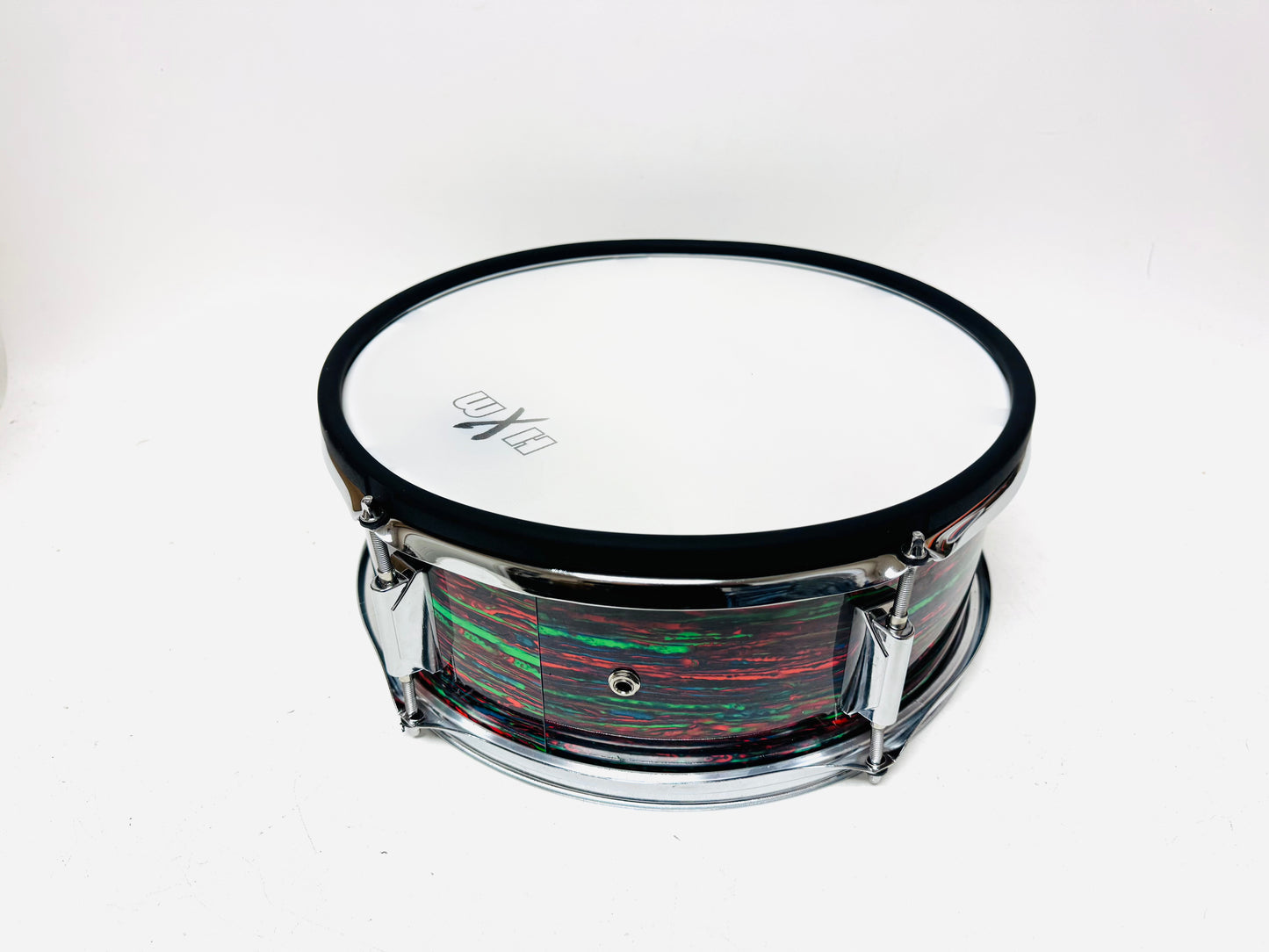 HXM 14” X 5” Psych Red Snare Drum for Roland Alesis Lemon Kit