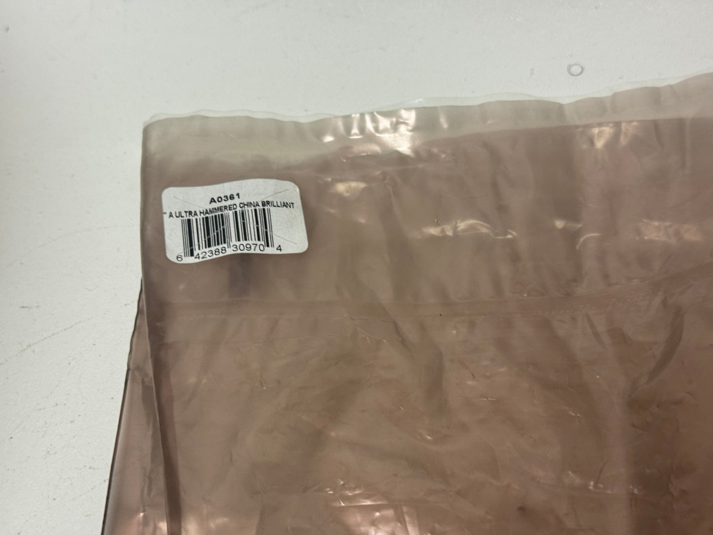 Zildjian 21-inch A Series Ultra Hammered China Cymbal - Brilliant Finish